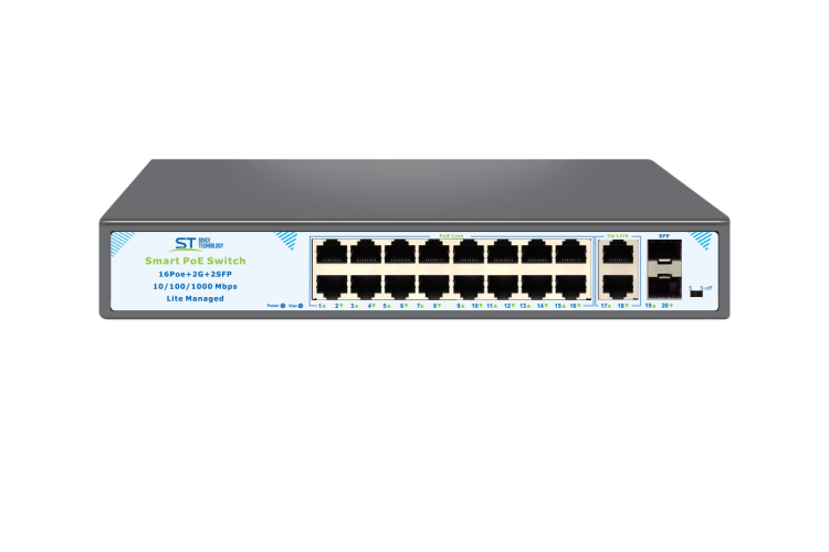 ST-S1617POE (16G/2G/2S/300W/A) PRO LM  