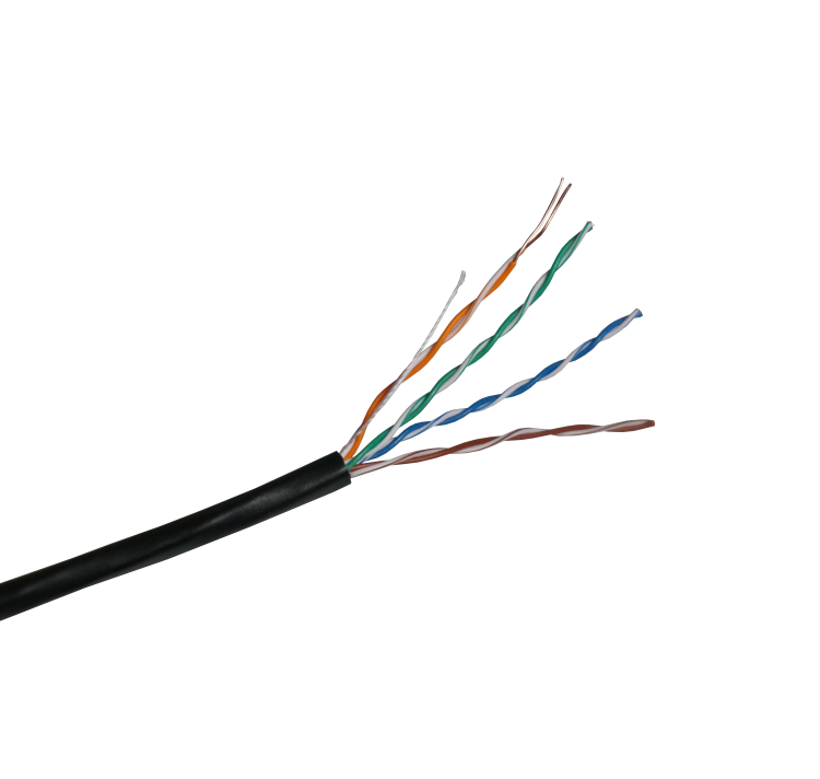 Кабель UTP CAT 5E CU 4x2x0,50 CU PE ВНЕШНИЙ (МЕДНЫЙ)  